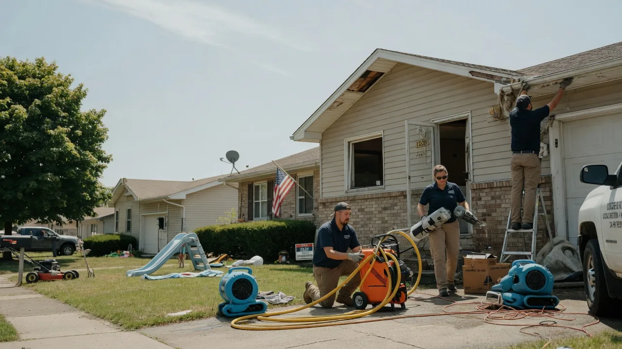 Water Damage Restoration in Metamora, MI near me
